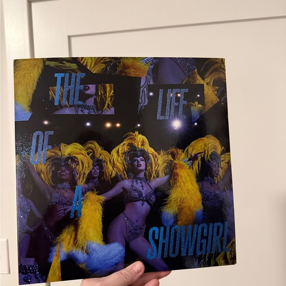 The Life of a Showgirl “Baby That’s Show Business” Lakeside Blue Vinyl Record - Picture 2 of 4